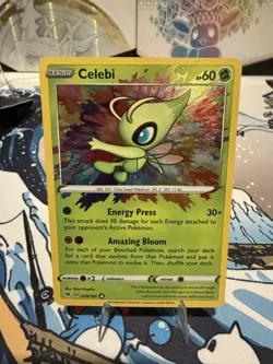 Pokemon Card TCG - Celebi 009/185 Amazing Rare Vivid Voltage Near Mint - Image 1