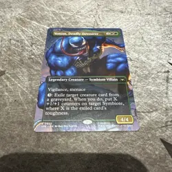 Venom, Deadly Devourer 22 (Borderless) Marvel's Spider-Man: Eternal-Legal NM - Image 1