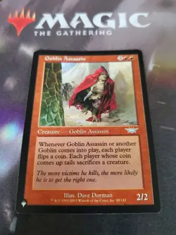 Mtg. Goblin Assassin. The List Reprints. Pack Fresh - Image 1
