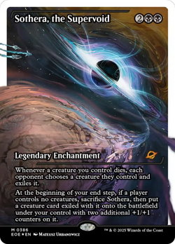 Sothera, the Supervoid (Fracture Foil) Edge of Eternities - Near Mint Foil - Image 1