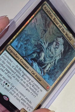 Arahbo, Roar of the World Commander 2017 Foil - Image 3