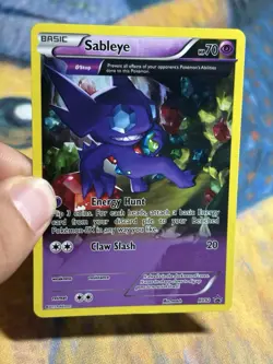 Sableye XY92 XY Black Star Promos Rare Holo Promo 2015 Pokemon Card LP - Image 3