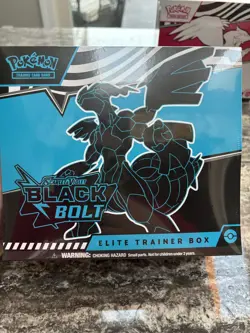 SEALED Pokemon Black Bolt & White Flare Elite Trainer Box ETB Set - Image 5