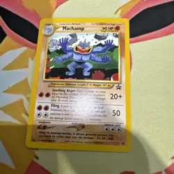Pokemon 2000 Machamp Black Star Promo 43 - New - NM/MT (Never Played) - Image 1
