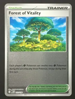 Pokemon TCG Forest of Vitality 117/132 Reverse Holo Mega Evolution NM - Image 1
