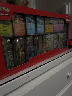 Pokemon TCG Scarlet & Violet Prismatic Evolutions Mini Tins Sealed + 8-Card Lot - Image 3