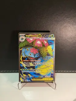 Mega Venusaur EX ME01: Mega Evolution 155/132 Ultra Rare Full Art Pokemon TCG - Image 1