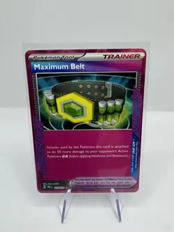 Maximum Belt 154/162 - Temporal Forces - Pokemon TCG - ACE SPEC Rare - Image 1