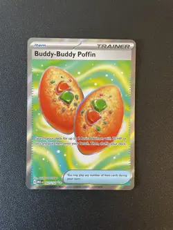 Buddy-Buddy Poffin - 167/132 - Mega Evolution Pokemon - NM - Image 1