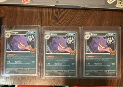 Pokemon TCG Halloween Trick Or Trade 2024 Gengar #57/91 Cosmos Lot Of 3 - Image 1