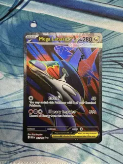 Mega Latias ex Pokemon Mega Evolutions 163/132 Near Mint NM - Image 1