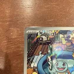 Pokemon Squirtle TCG 148/142 Stellar Crown Illustration Rare - Image 5