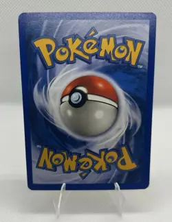 Pokemon TCG Meowth Black Star Promos Holo 10 HP Stain On Front And Played - Image 3