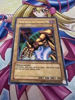 Right Arm of the Forbidden One LOB-122 Unlimited Edition - Image 1