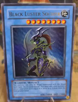 Yu-Gi-Oh! Black Luster Soldier SYE-024 Yugi Evolution 1st Edition Ultra Rare HP - Image 1