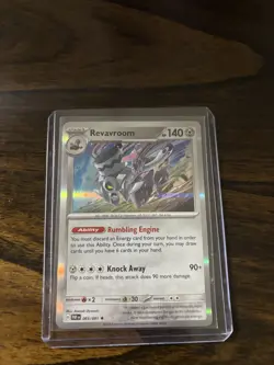 Revavroom 065/091 Sv: Paldean Fates Holo Pokemon Trading Card Game - Image 1