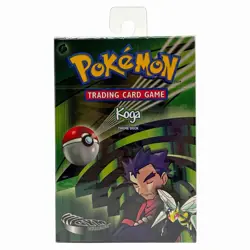 Pokemon Trading Card Game Koga Theme Deck Gym Challenge Vintage 2000 Y2K Sealed - Image 1