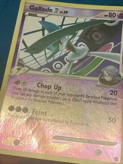 Gallade 20/111 MP Reverse Holo Vintage Pokemon Card TCG Rising Rivals MP - Image 2