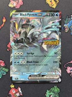 Black Kyurem EX 048/191 | Surging Sparks STAMPED | Pokemon TCG Card - Image 1