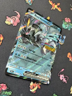 Black Kyurem EX 048/191 | Surging Sparks STAMPED | Pokemon TCG Card - Image 2