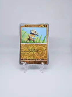 072/142 CUBONE | COMMON REVERSE HOLO | STELLAR CROWN POKEMON CARD - Image 1
