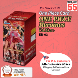 ONE PIECE Card Extra Booster Heroines edition EB-03 EB03 Box Japanese PSL - Image 1