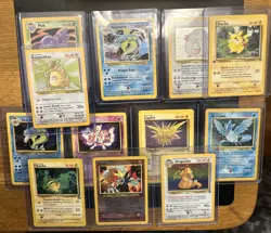 Vintage Pokemon Rare Holos, Promos, 1st Edition! 11 card Lot MP-HP - Image 1
