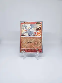 022/142 RESHIRAM | UNCOMMON REVERSE HOLO | STELLAR CROWN POKEMON CARD - Image 1