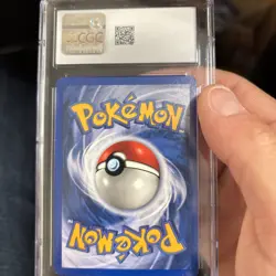 Mew 9 Holo SWIRL WOTC Black Star Promo Pokemon League CGC 9 Vintage Card 2000 - Image 2