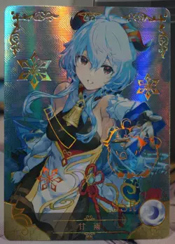 Ganyu Genshin Impact Goddess Story Waifu Card SSR Foil ns-11ssr-15 - Image 1