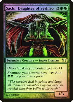 Champions of Kamigawa MTG Foil Sachi, Daughter of Seshiro Magic - Image 1