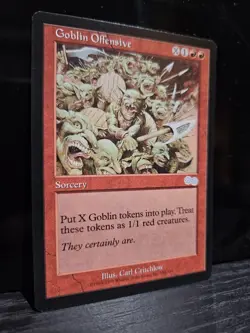 MTG Goblin Offensive - Urza's Saga - Near Mint - Image 1