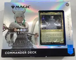 Magic MTG Final Fantasy Scions & Spellcraft Collector's Edit Commander Deck. D1C - Image 1