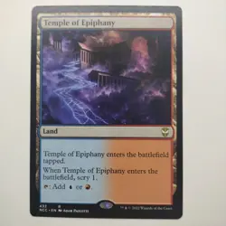 Temple of Epiphany | MTG | NCC | 432 | Same Day Shipping! - Image 1