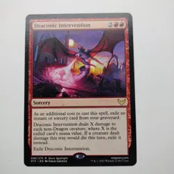 Draconic Intervention | MTG | STX | 096/275 | STORY SPOTLIGHT | Same Day Ship - Image 1