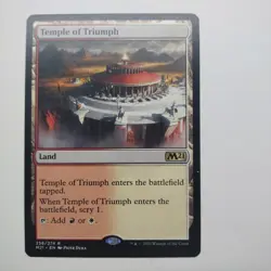 Temple of Triumph | MTG | M21 | 256/274 | Same Day Shipping! - Image 1