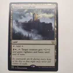 Slayers' Stronghold | MTG | CMR | 494 | Same Day Shipping! - Image 1