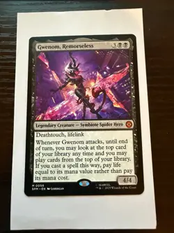 Magic MTG Marvel's Spider-Man Gwenom, Remorseless M0056 SPM - Image 1