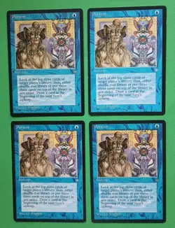 Magic the Gathering MTG Fourth (4th) Edition MIND TWIST HP R 1995! - Image 1