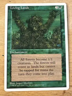 ***Living Lands*** MTG Alternate 4th Edition Magic - Image 1