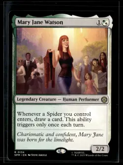 Mary Jane Watson - 0134 - Marvel's Spider-Man MTG - NM/M - English - Image 1