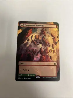 Cragcrown Pathway Borderless Nonfoil Zendikar Rising MTG - Image 1