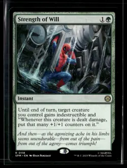 Strength of Will - 0118 - Marvel's Spider-Man MTG - NM/M - English - Image 1