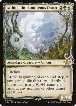 Lathiel, the Bounteous Dawn - Foil Showcase MUL LP MTG - Image 1