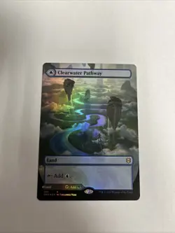Clearwater Pathway Borderless Foil Zendikar Rising MTG - Image 1