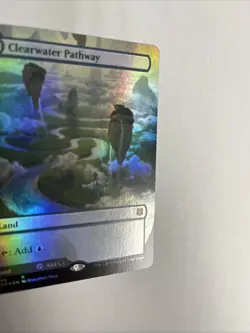 Clearwater Pathway Borderless Foil Zendikar Rising MTG - Image 2