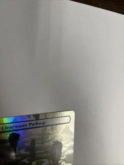 Clearwater Pathway Borderless Foil Zendikar Rising MTG - Image 3