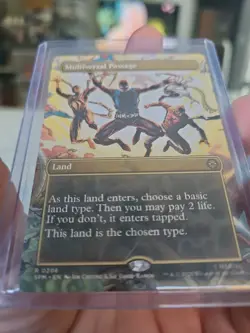 Multiversal Passage Borderless 206 Marvel's Spider-Man SPM MTG Rare PACK FRESH - Image 2