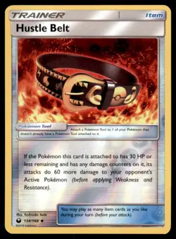 Pokemon TCG Hustle Belt Sun & Moon - Celestial Storm #134 Holo Reverse - Image 1