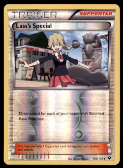 Pokemon TCG Lass’s Special XY - Fates Collide #103 Holo Reverse - Image 1